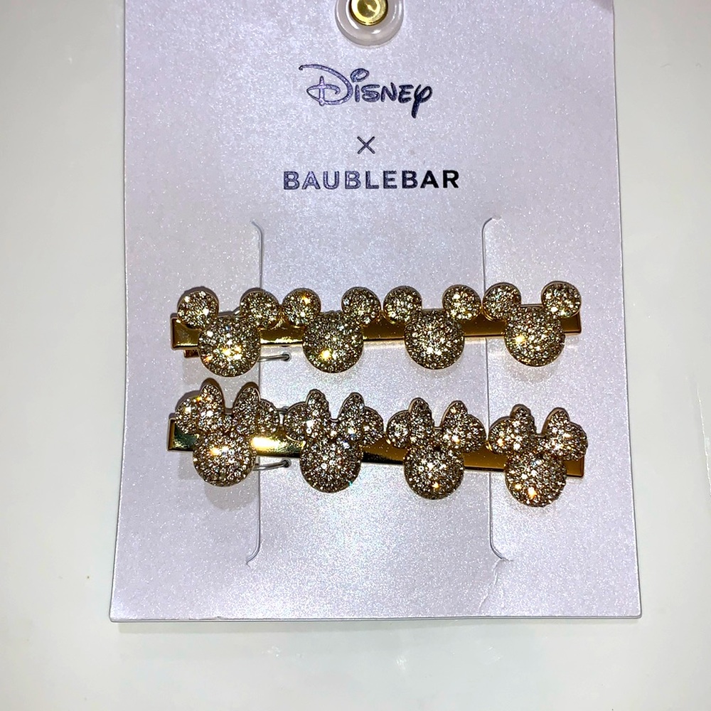 Disney x Bauble Bar Hair Clips